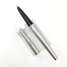  Parker 45 Harlequin Grey Circlets fountain pen, VGC