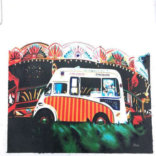 Original painting morris - original,