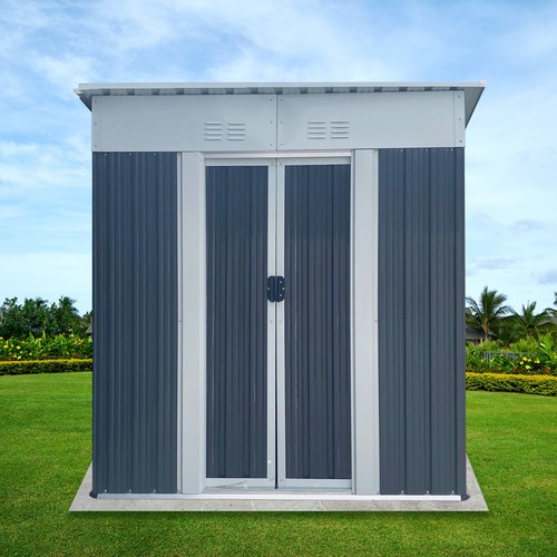 5x3 pent roof grey - roof,