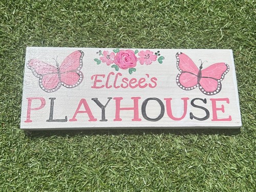 Personalised playhouse pink - personalised,
