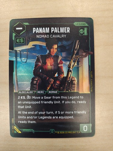 Cyberpunk tcg panam palmer - panam,