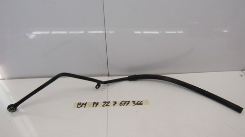 Oil hose left radiator oil