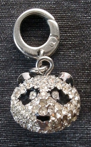 Fossil charm panda - -,