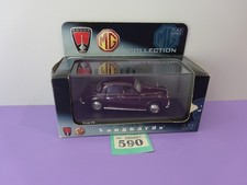 Vanguards Rover P4 diecast 1:43 model VA01900 Burgundy Boxed