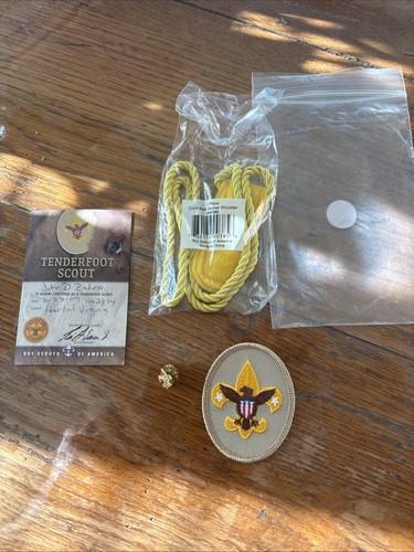 Boy scouts bsa tenderfoot - boy,