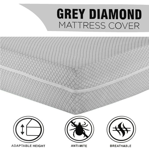 Zipped mattress cover - zipped,