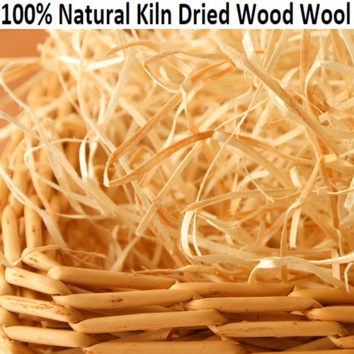 Wood wool christmas hamper - wool,