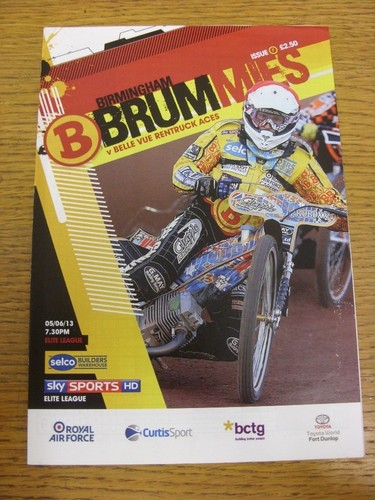 2013 speedway programme - 05/06/2013,