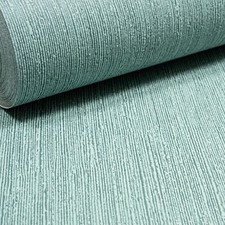 Plain Green Stripe Wallpaper