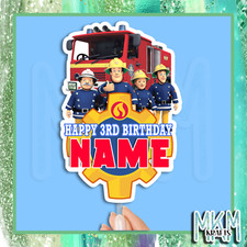 FIREMAN Personalised STAND UP