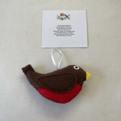 Christmas remembrance robin - remembrance,