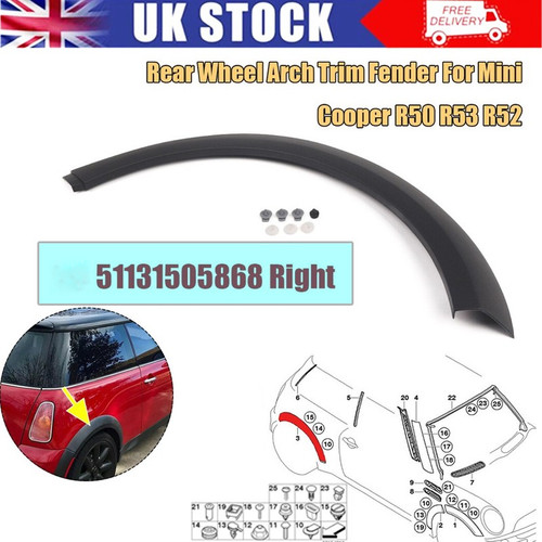 51131505868 drivers rear wheel - rear,