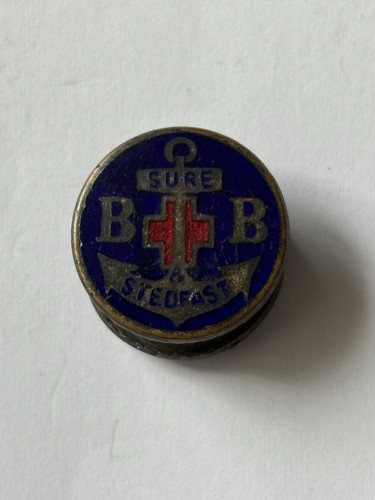 Old boys brigade badge - old,