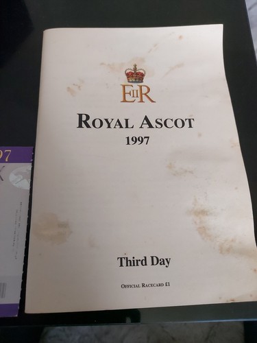 1997 royal ascot programme - royal,