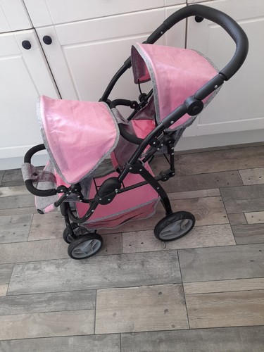 Baby dolls pink grey silver - dolls, pink+grey