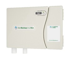 Rainwater Harvesting Limited Mains Water Backup in a Box Single Unit