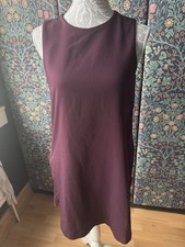 Zara Size L Plum Dress With