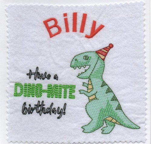 Hand made embroidered - made,