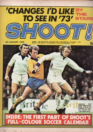 1973 shoot magazines - shoot,