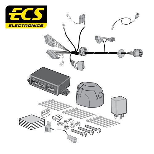 Ecs pin car towbar - towbar, electrics