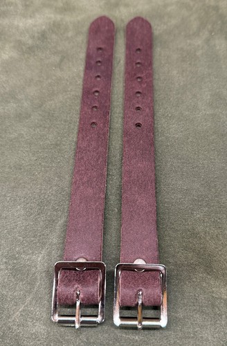 Oak brown real leather - brown, 21cm