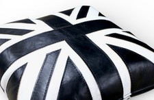Union Jack Cushion Black &