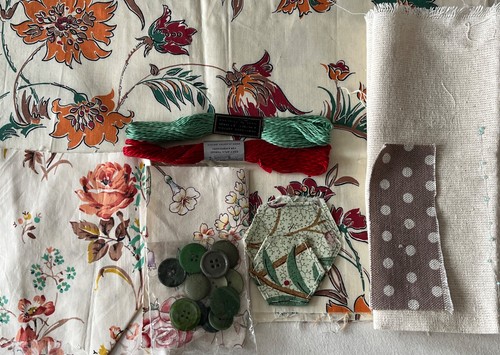 Selection chintz - of,