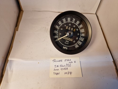 Triumph stag speedometer - triumph,
