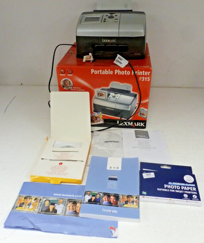 Lexmark portable photo printer - photo,
