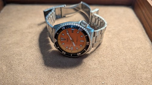 Seiko vintage orange dive - seiko,