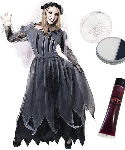 Ladies zombie ghost bride - ghost,