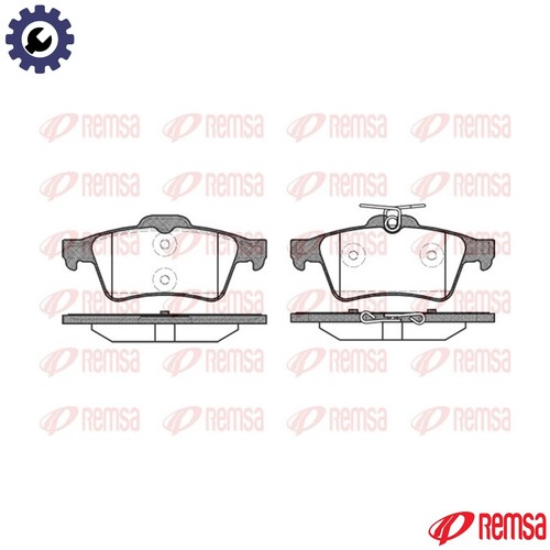 Brake pad set disc - pad,
