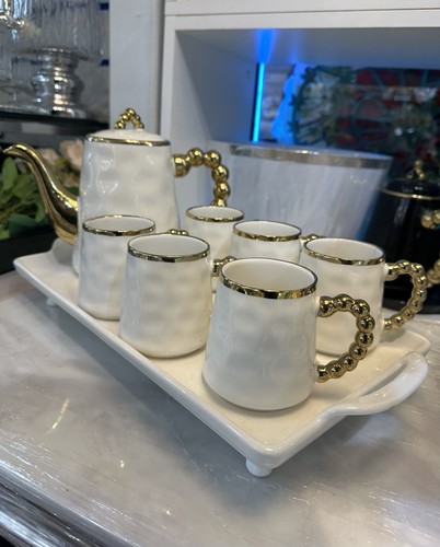Luxury white gold ceramic - &,