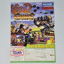 Wild Guns Super Nintendo SNES