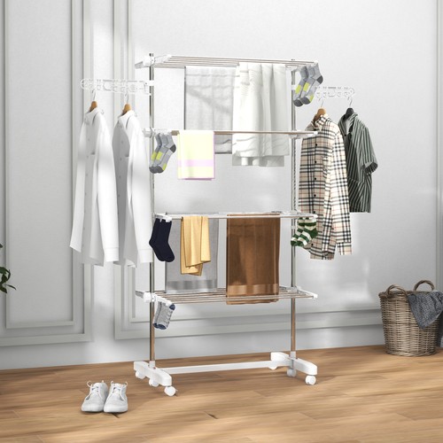 Four shelf collapsing clothes - collapsing,