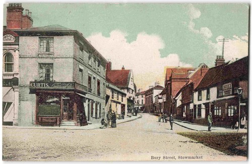 Stowmarket bury street suffolk - street,