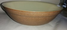 Denby Cinnamon large  pasta/salad serving bowl 11.5 inches