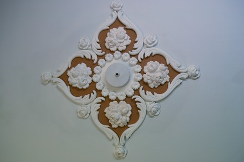 Ceiling rose design plaster - rose/design,,
