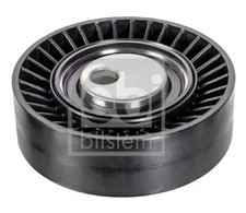 V-belt tensioner pulley Plastic 06050 FEBI BILSTEIN for BMW 3 3 Coupe 5 7 X5 6