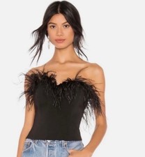 LPA Aida Feather Corset Top