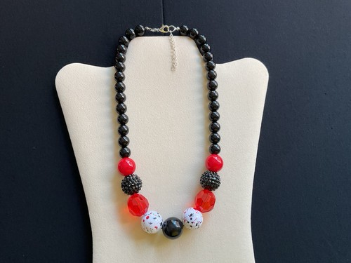 Chunky black red and - chunky, black,