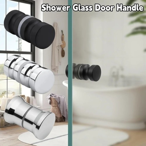 Glass door handle elegant - glass,