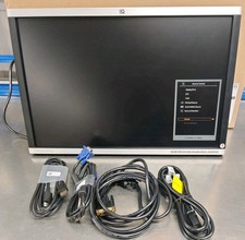 HP LA2205wg 22" Widescreen Monitor DisplayPort VGA LCD with Cables No Stand