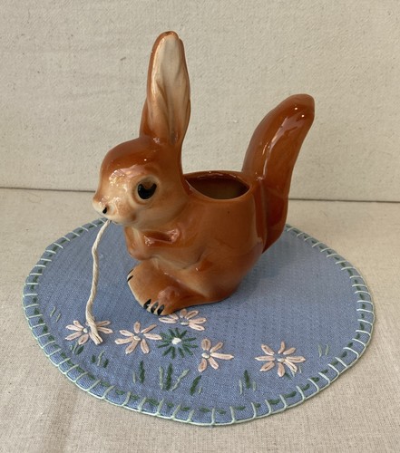 Vintage red squirrel - squirrel, string