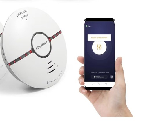 Filotimo smoke alarm - filotimo, wi-fi