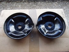 FORD ESCORT MK1 RS2000 MEXICO FRONT SPRING TOP CAPS POWDER COATED BLK GEN FORD