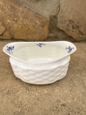 Coalport small china strawberry basket