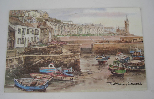Original postcard harbour - postcard,