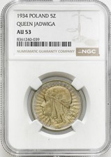 1934 Poland 5 Złotych –