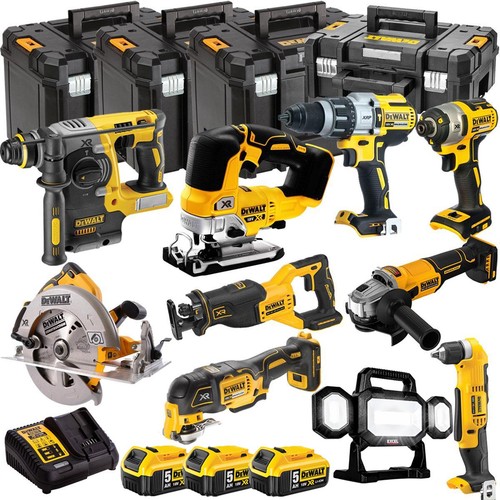 Dewalt 18v piece combo - xr, 10